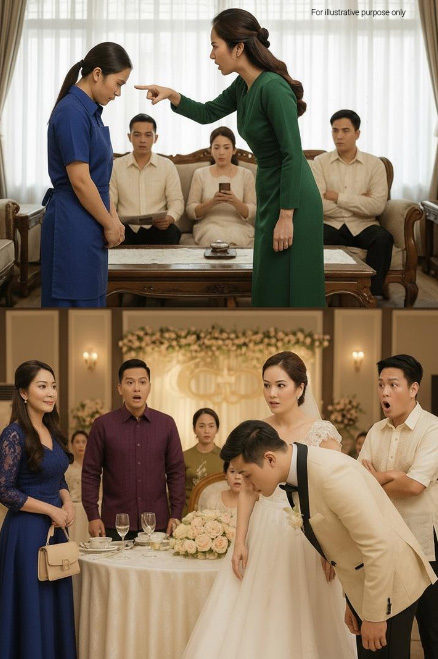 My sister-in-law forbade me from attending the wedding because she despised me for being poor… But when the groom saw me, he immediately bowed down
