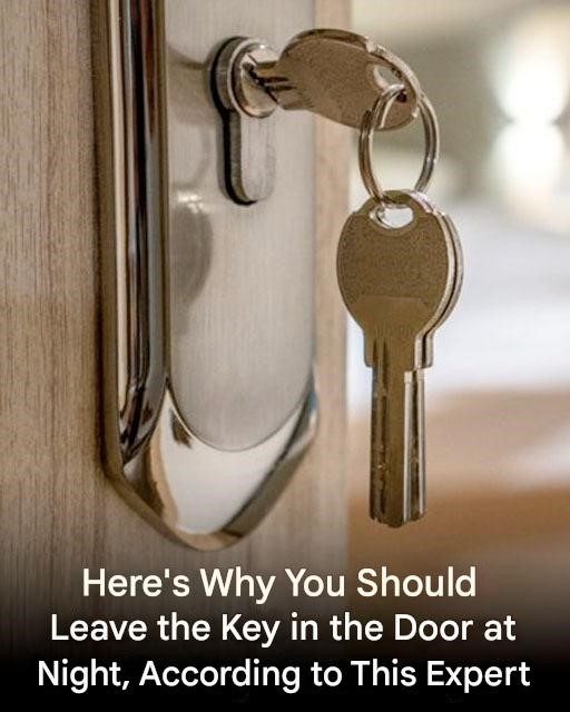 Expert Insists You Should Leave Your Key in the Door at Night