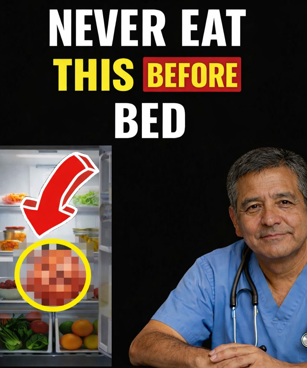 If you’re over 60: Never eat this at night or you’ll destroy your kidneys.